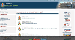Desktop Screenshot of comune.volturaraappula.fg.it